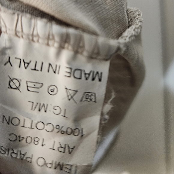 TEMPO PARIS V NECK T SHIRT - Picture 5 of 8